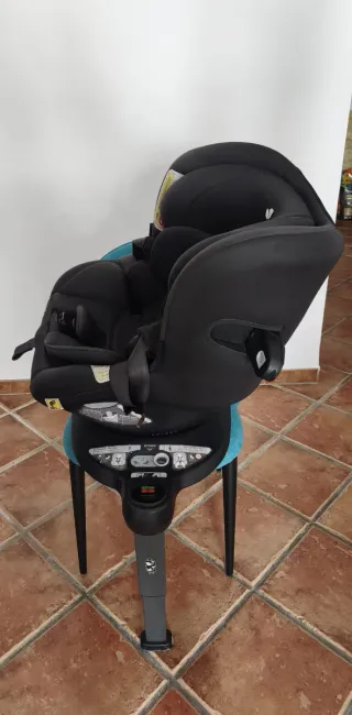 Silla Coche Joie i-Spin 360 Giratoria Negra