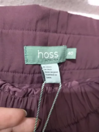 Minifalda Hoss Intropia Morada Talla M