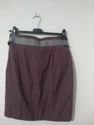 Minifalda Hoss Intropia Morada Talla M
