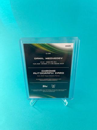 Carta Topps Chrome Tennis 2025