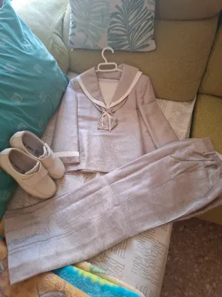 Traje marinero comunión color champán