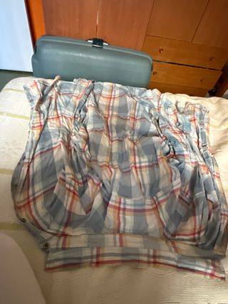 Camisa de cuadros chico M