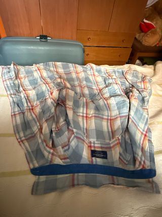 Camisa de cuadros chico M