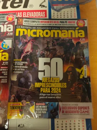Lote 5 Revistas Micromania