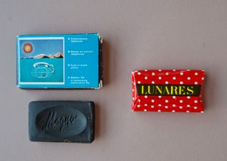 Lote 2 jabones propaganda Telefónica