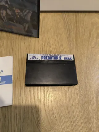 Predator 2 Master System Sega Caja y Manual