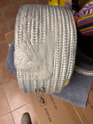 Cuerda Robusta Trenzada Blanca