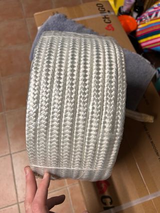 Cuerda Robusta Trenzada Blanca