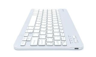 Teclado Inalámbrico Bluetooth Blanco