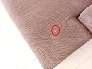 Sofá Chaiselongue marrón 2,70/2,75cm