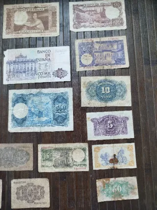 🇪🇸 Interesante Lote: Billetes Antiguos España