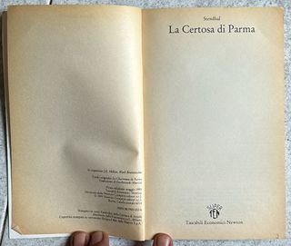 Libro - Stendhal - La Certosa Di Parma