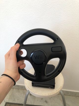 Consola Wii Negra Nintendo