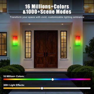 Applique LED Esterna Multicolore