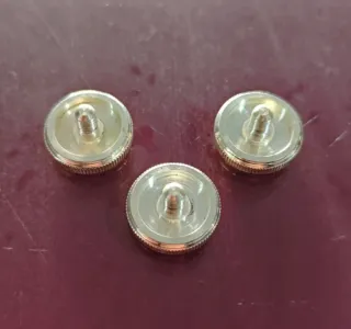 Juego de 3 Cabecillas para Pistón Plata