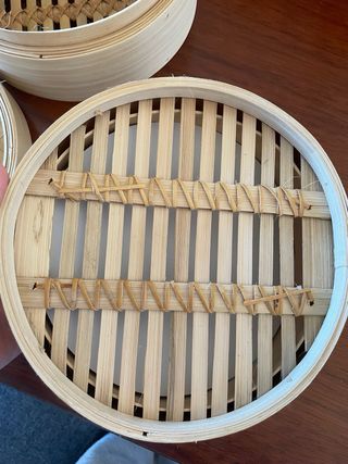 Vaporera de Bambú Nueva 15cm