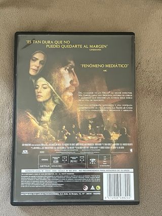 DVD La Pasión de Cristo