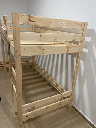 Estructura Litera Mydal Ikea Madera