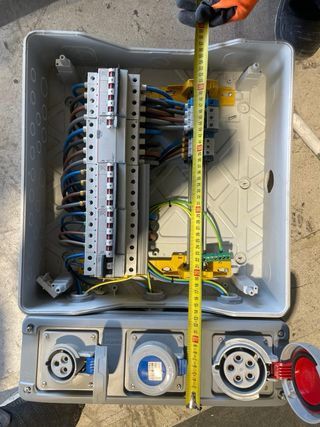 Cuadro Eléctrico Industrial Trifásico