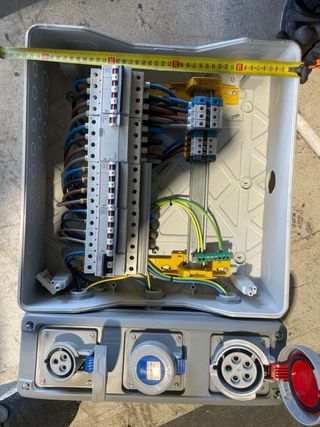 Cuadro Eléctrico Industrial Trifásico