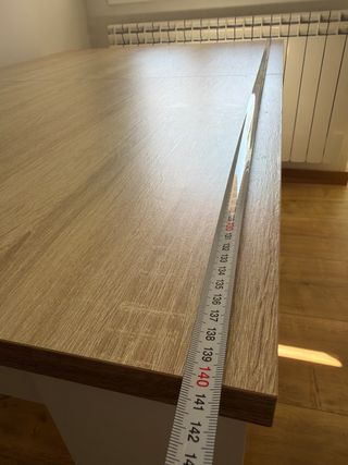 Mesa de comedor extensible madera