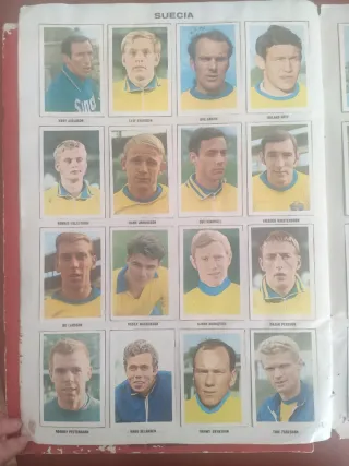 Dos Álbumes Cromos Mundial México 1970