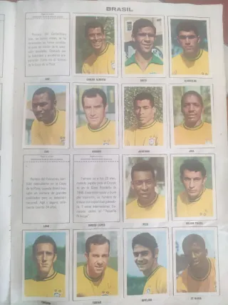 Dos Álbumes Cromos Mundial México 1970