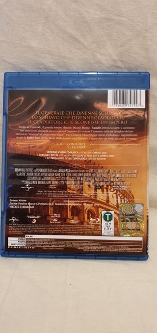 IL GLADIATORE - BLURAY SPECIAL EDITION 15°