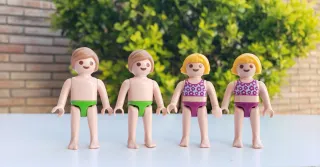 Lote niños playa de Playmobil