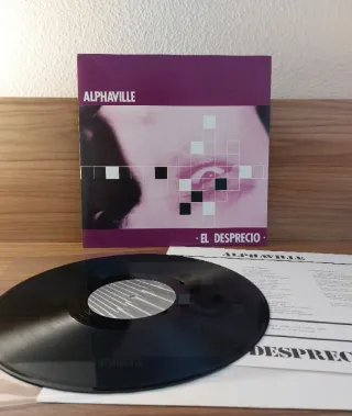 Lote Dos Vinilos Alphaville LP + 12" Originales80s