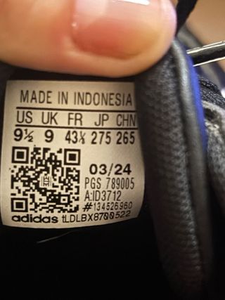 Zapatillas Adidas VL Court Talla 43.5