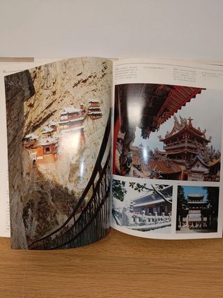 Libro chino gran formato dragón arquitectura templos ISBN 7800240002 Edición Cartoné