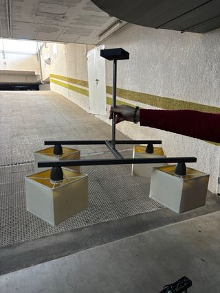 Juego de lamparas con diseño colgantes