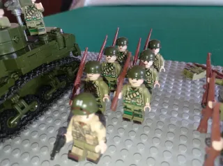 Lego compatibile WW2 Esercito USA