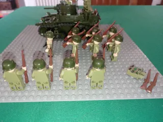 Lego compatibile WW2 Esercito USA