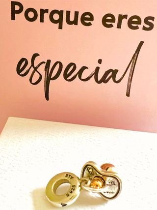 Pandora Chupete Oro Rosa y Plata