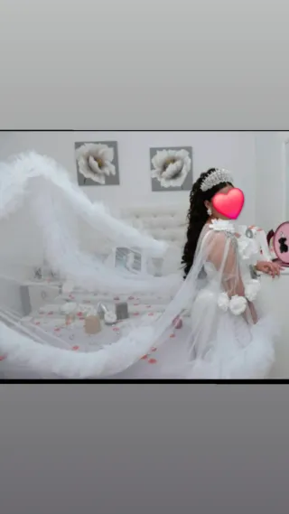 Camisón Novia Blanco + Accesorios