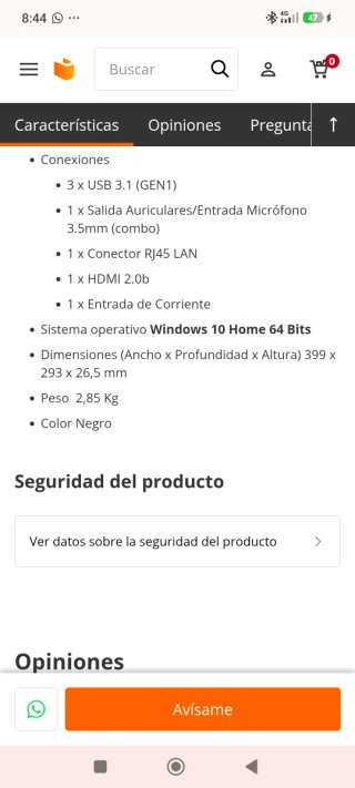 Portátil Gaming Asus ROG Strix G731GT