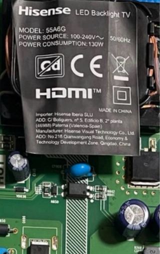Placa base Hisense RSAGT 820.10166/ROH