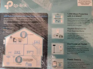 TP-Link TL-PA8030P Kit 2 adattatori PLC AV1300