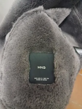 Chaqueta aviador negra con borrego