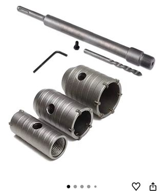 Coronas para hormigón