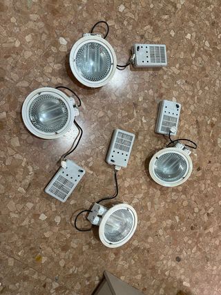 Lote 4 luces Downlights LED con Driver