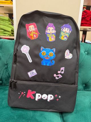 Mochila K-pop con Stickers