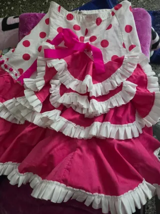 Falda flamenca niña 7 años
