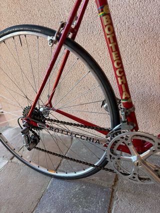 Bicicleta Carretera Bottecchia Vintage Roja