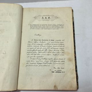 Libro Antico 1851 Storia Della Rivoluzione di Roma