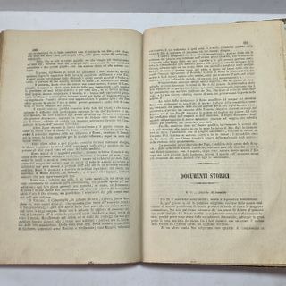 Libro Antico 1851 Storia Della Rivoluzione di Roma