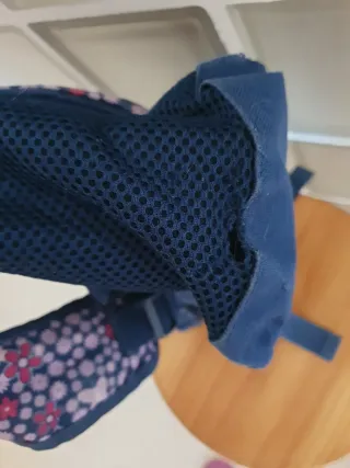 Mochila escolar floral Movom