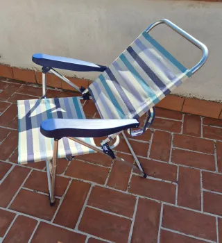 Silla Playa Plegable 3 Posiciones